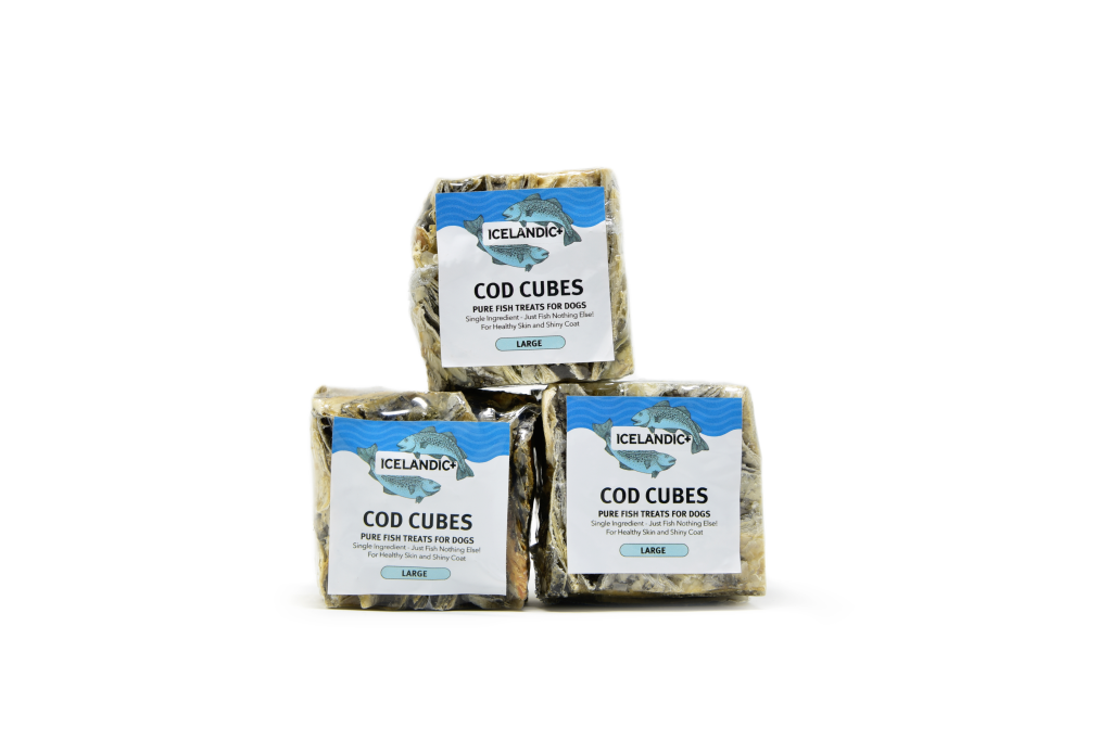 Icelandic+ Cod Cubes Dog Treat, Large