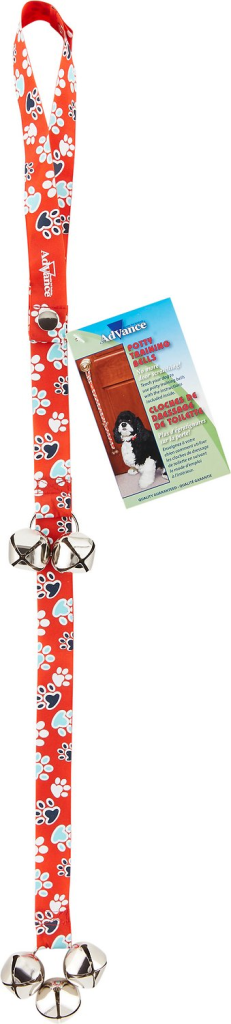 Advance Pet Potty Training Bells for Dogs, Red