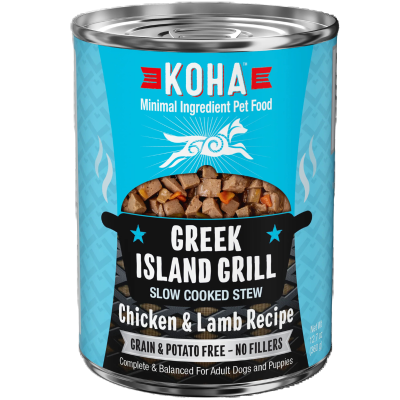 KOHA Greek Island Grill Slow Cooked Stew Chicken & Lamb Recipe - 12.7 oz.