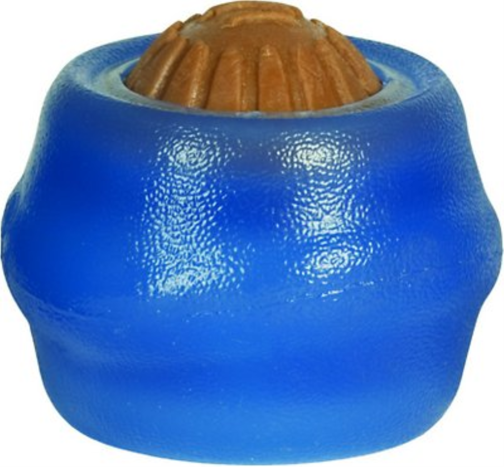 Starmark Everlasting Treat Ball with Dental Treat Dog Chew Toy, Large