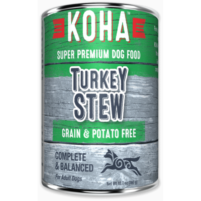 KOHA Minimal Ingredient Turkey Stew for Dogs - 12.7 oz.