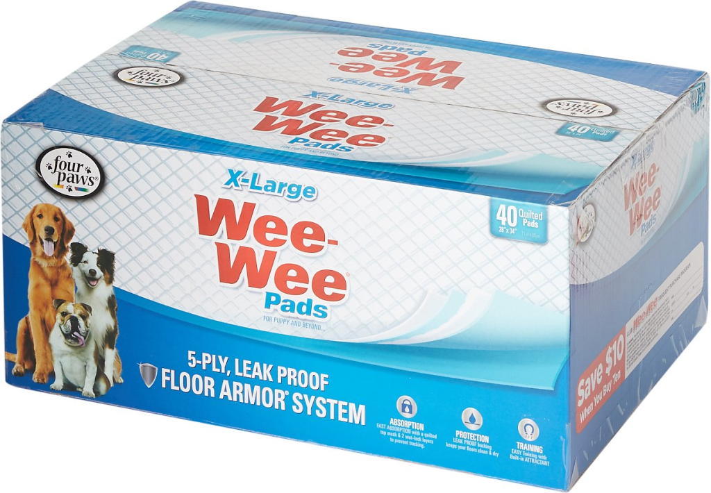 Wee-Wee Extra Large Puppy Housebreaking Pads, 28" x 34"