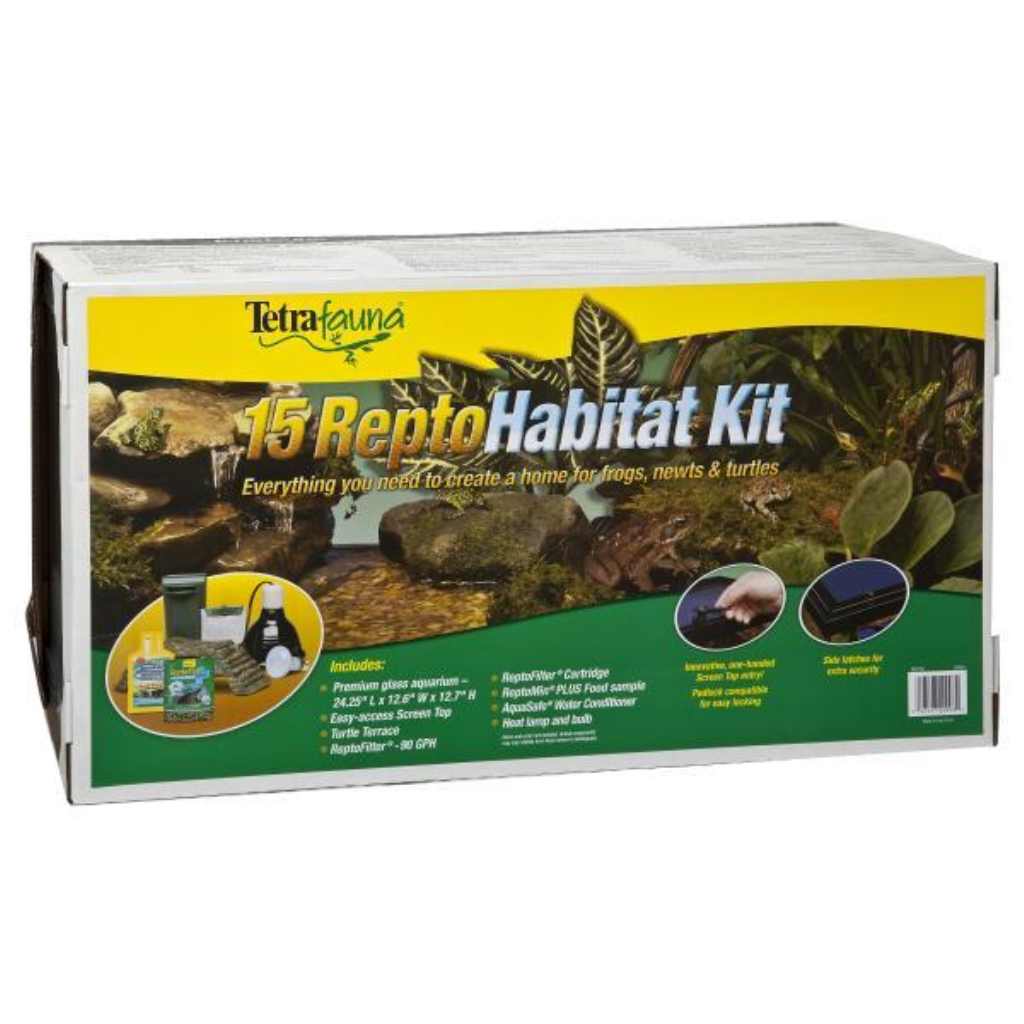 Tetrafauna ReptoHabitat Reptile Habitat Kit, 15-gal