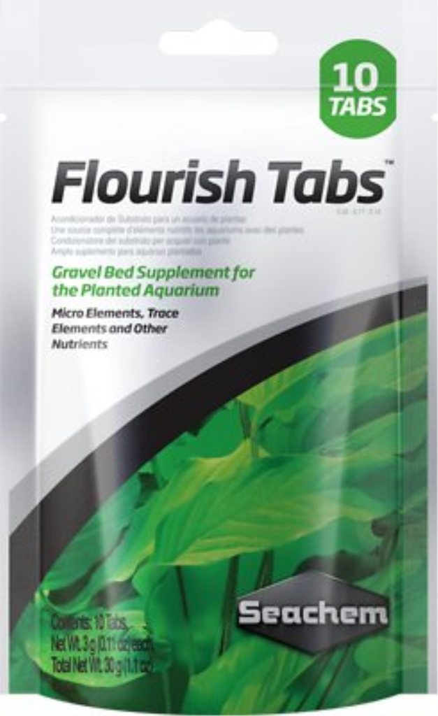 Seachem Flourish Tabs Planted Aquarium Gravel Bed Supplement, 10 count