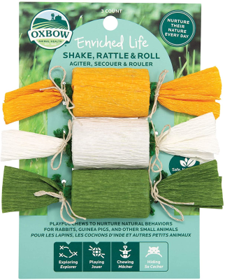 3 Ct. Shake Rattle & Roll - Wrinkle Paper Candy