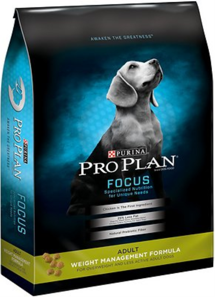 Purina Pro Plan Focus Adult Weight Management Formula Dry Dog Food, 34-lb