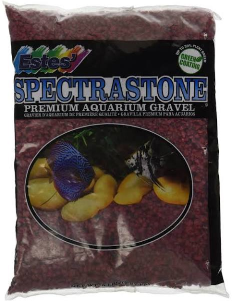 Estes Special Gravel for Freshwater Aquariums, Red, 5-lb