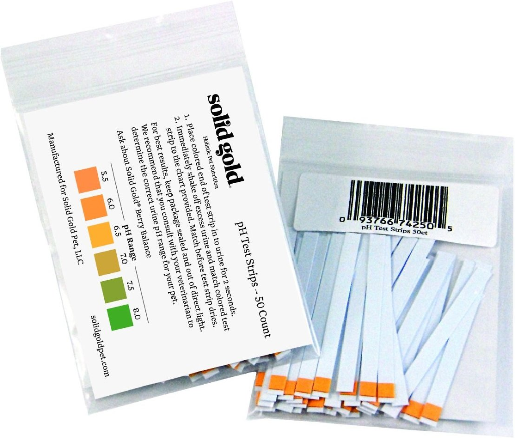 Solid Gold Supplements Urine Testing pH Strips, 50 count