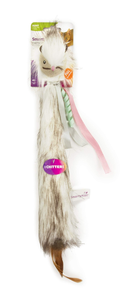 SmartyKat Chitter Critter Electronic Sound Kicker Cat Toy