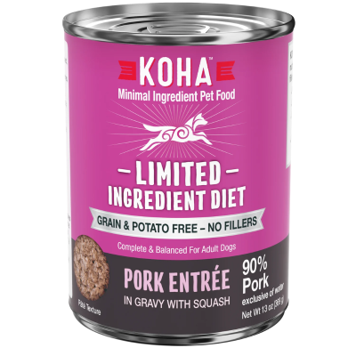 KOHA Pork Entrée Limited Ingredient Diet - 13 oz.