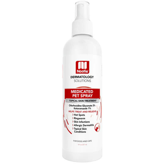 Nootie Medicated Pet Spray 8oz – Antifungal & Antibacterial