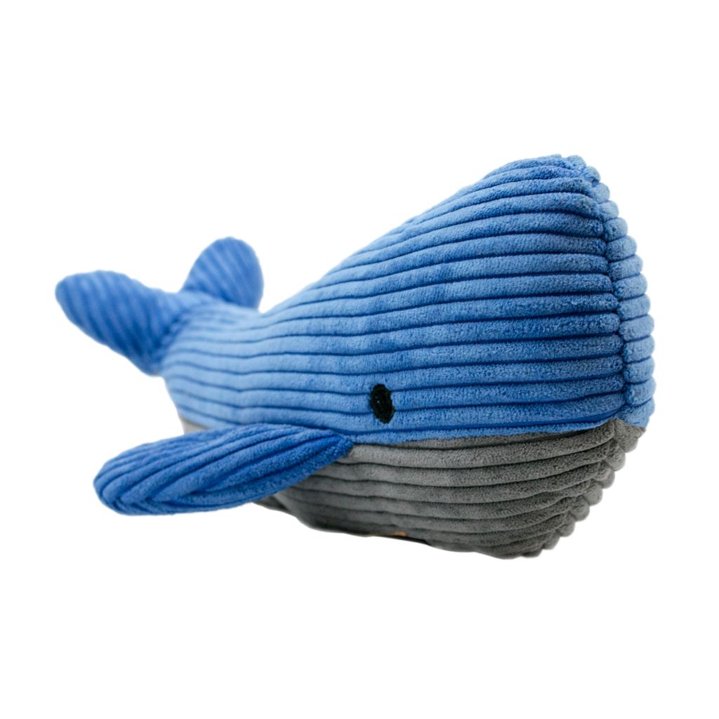 Tall Tails Whale with Squeaker Dog Toy, 12-in.