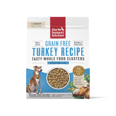 The Honest Kitchen Whole Food Clusters Turkey Grain-Free Dry Dog Food, 5-lb