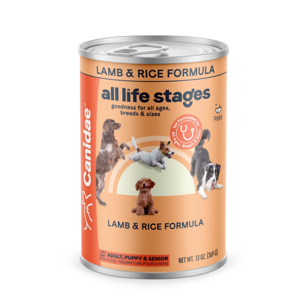 Canidae All Life Stages Lamb & Rice Wet Dog Food Can, 13-oz