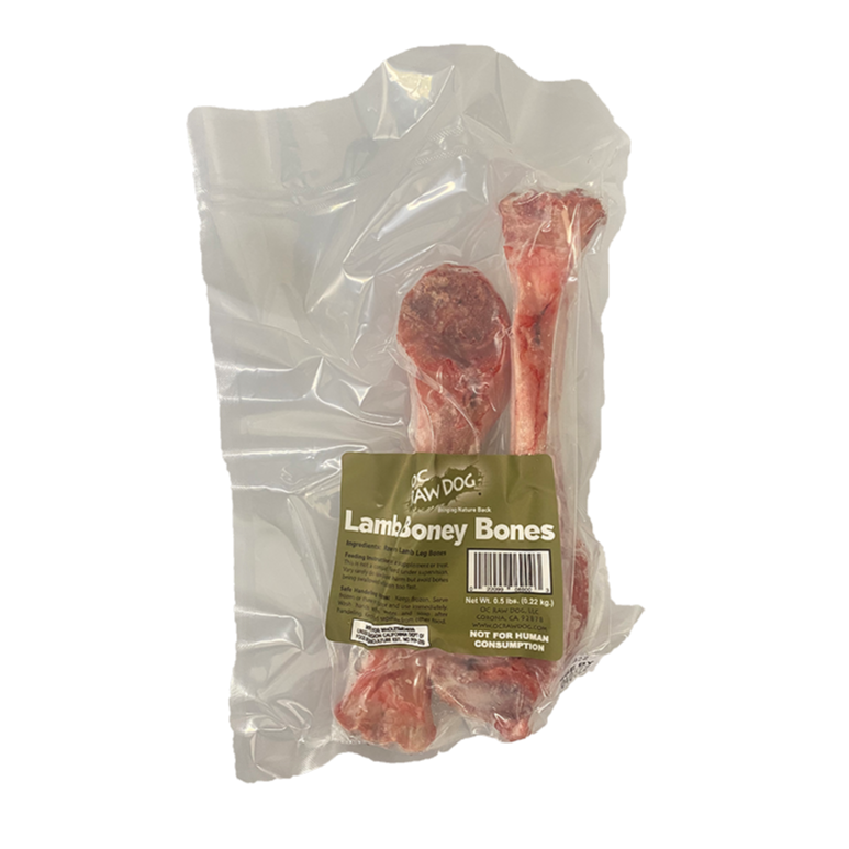 OC Raw Frozen Lamb Boney Bone .5#
