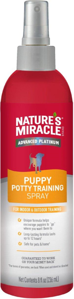 Nature's Miracle Advanced Platinum Puppy Training Spray, 8-oz