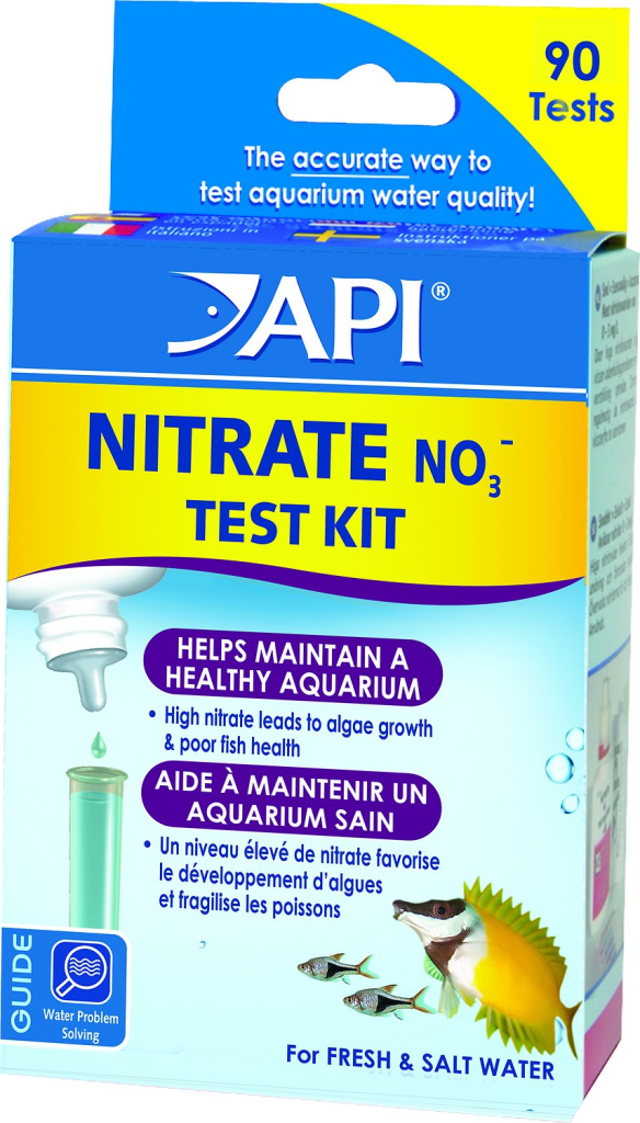 API Nitrate NO3 Freshwater & Saltwater Aquarium Test Kit, 90 count