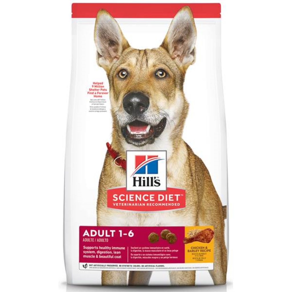 Hill's Science Diet Adult Chicken & Barley Dry Dog Food, 35-lb