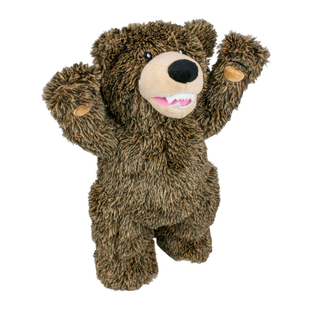 Tall Tails Grizzly Rope Body Dog Toy, 14-in