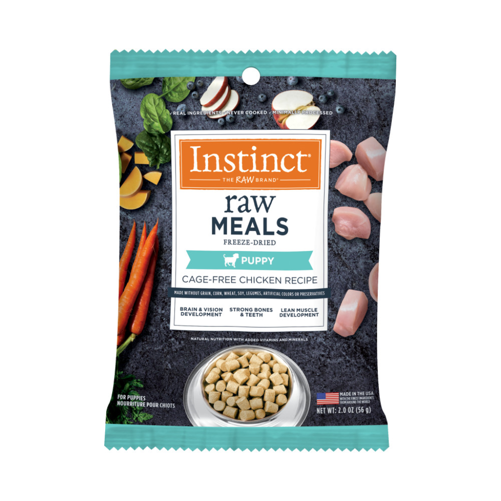 Instinct Raw Meals Puppy Cage-Free Chicken Freeze-Dried Dog Food, 25-oz