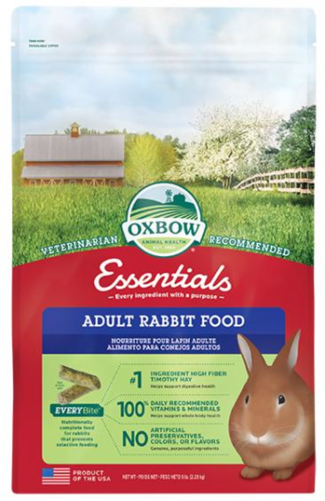 Oxbow Essentials Bunny Basics/T Adult Rabbit Food, 25-lb (SU)
