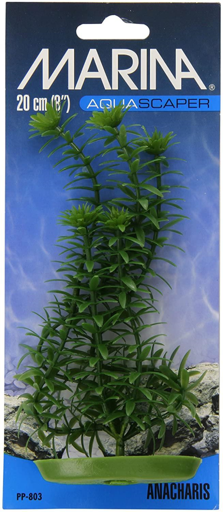 Marina Aquascaper Anacharis Plastic Aquarium Plant, 8-in