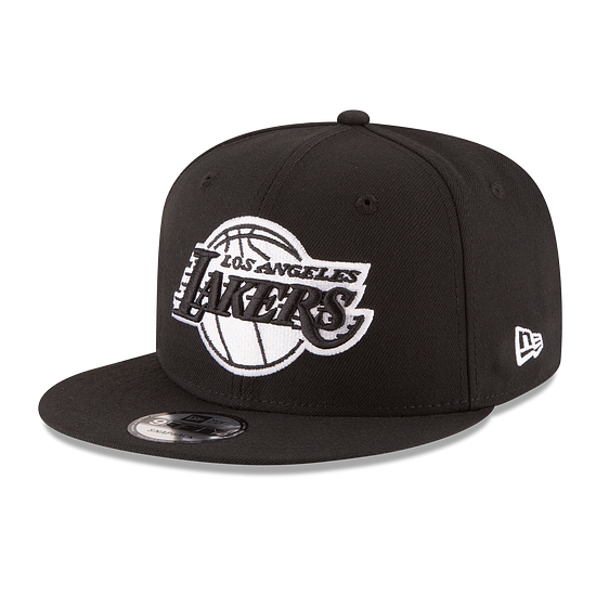 Los Angeles Lakers Black and White 9Fifty