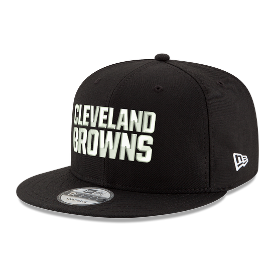 Cleveland Browns Black and White 9Fifty