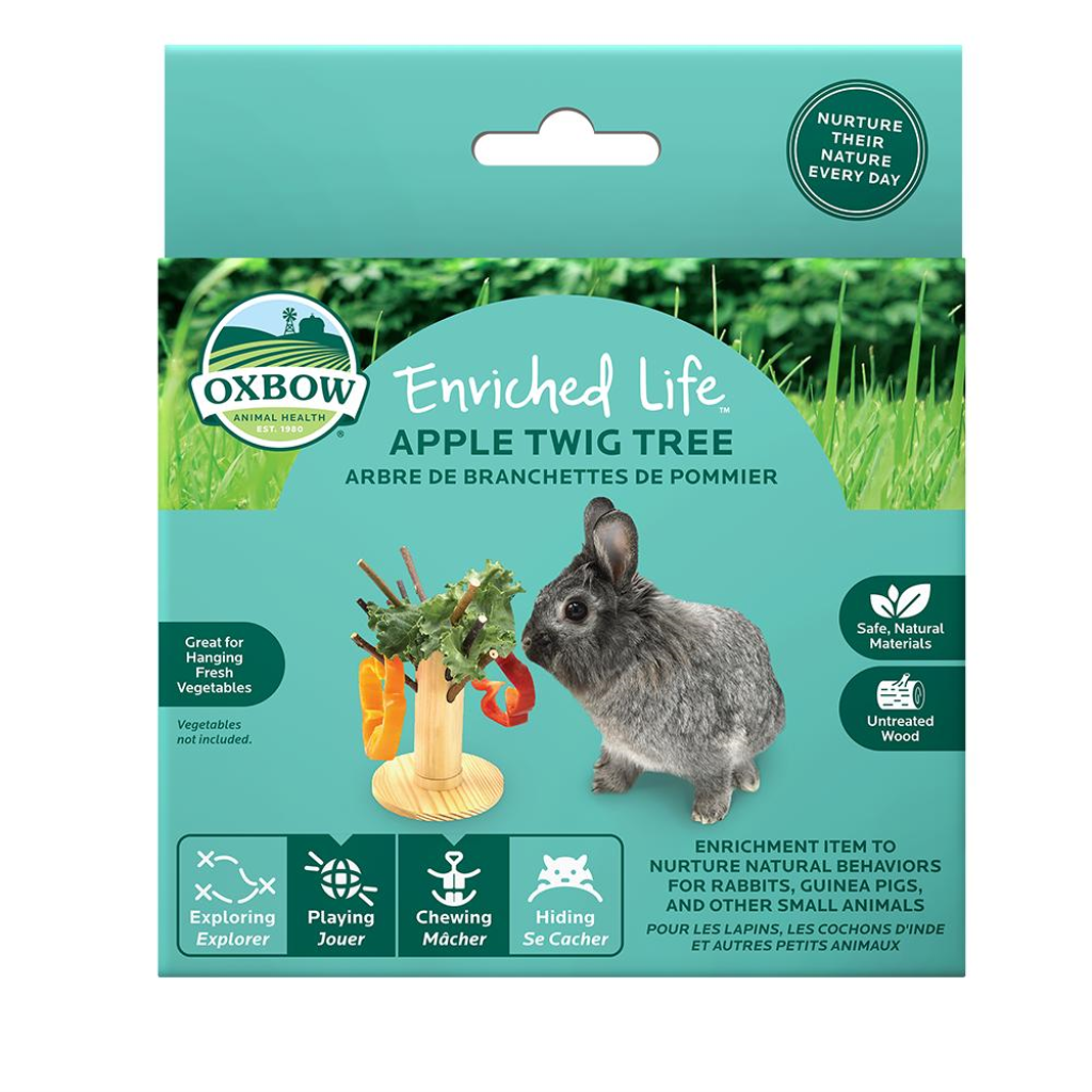 Oxbow Enriched Life Apple Twig Tree Small Animal Toy
