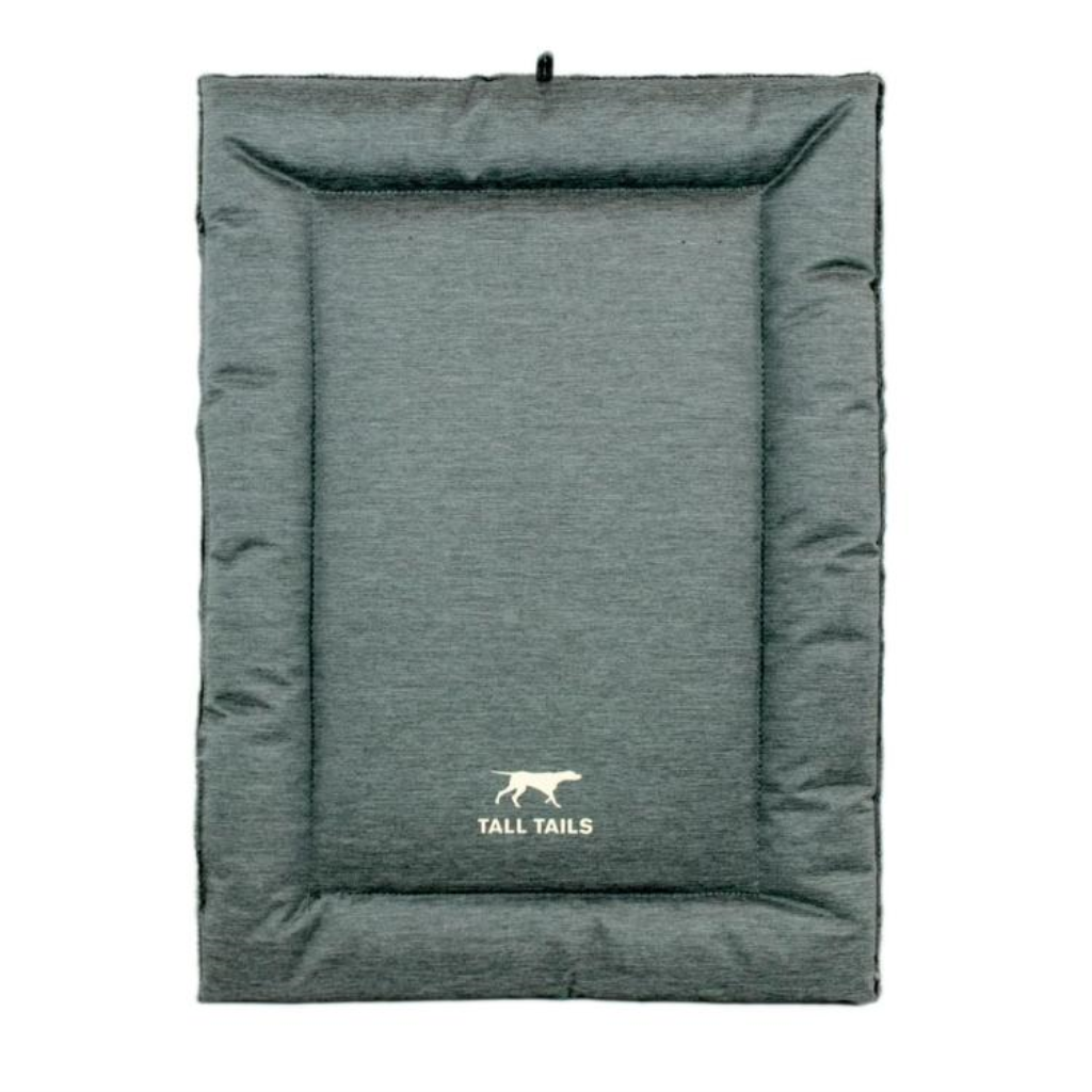 Tall Tails Dream Chaser Dog Crate Bed, Gray, Small