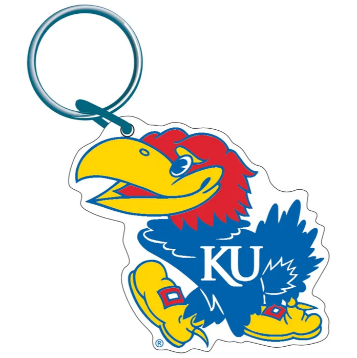 Kansas Jayhawks Premium Acrylic Key Ring