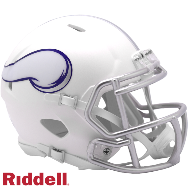 Minnesota Vikings 2024 On Field Alternate Speed Mini Helmet