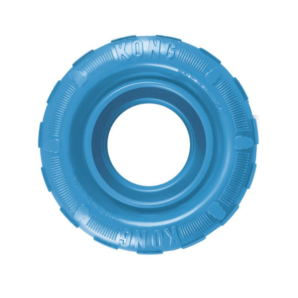 KONG Puppy Tires Dog Toy, Color Varies, Medium/Large