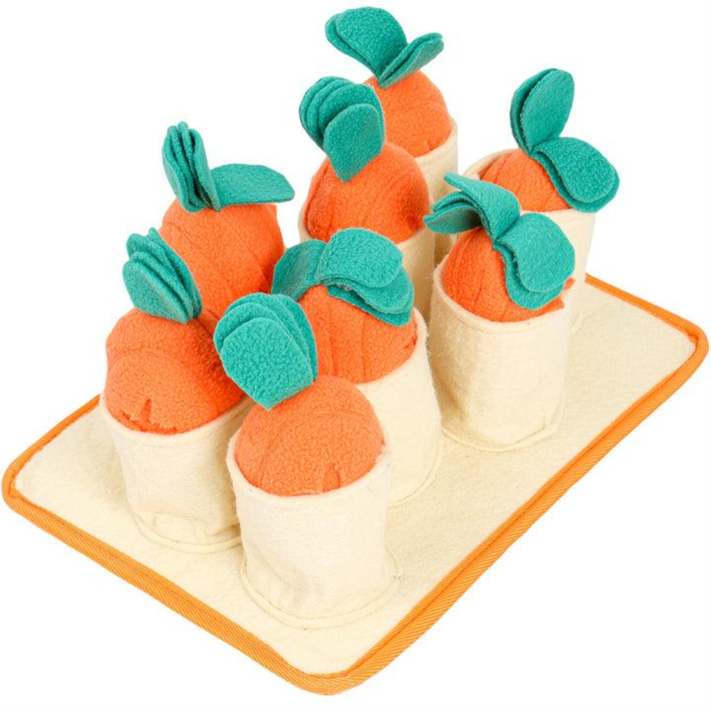 Injoya Carrot Patch Snuffle Mat Toy