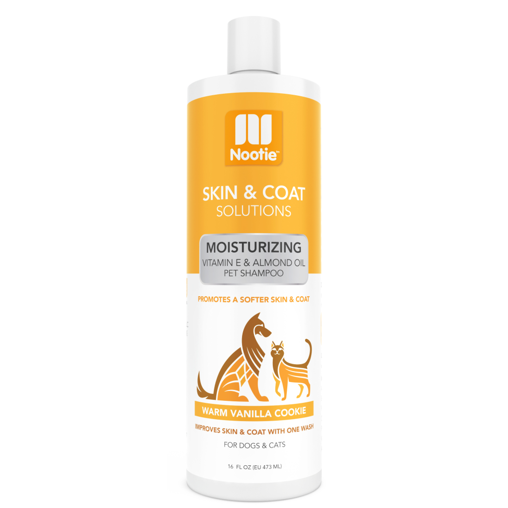 Nootie Warm Vanilla Cookie Moisturizing Formula Dog Shampoo, 16-oz bottle
