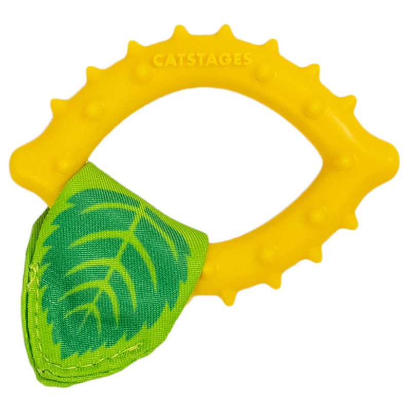 CatStages Lemon Teether Toy Yellow