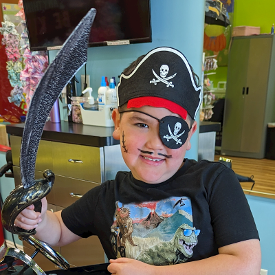 A Pirate For A Day Haircut Package