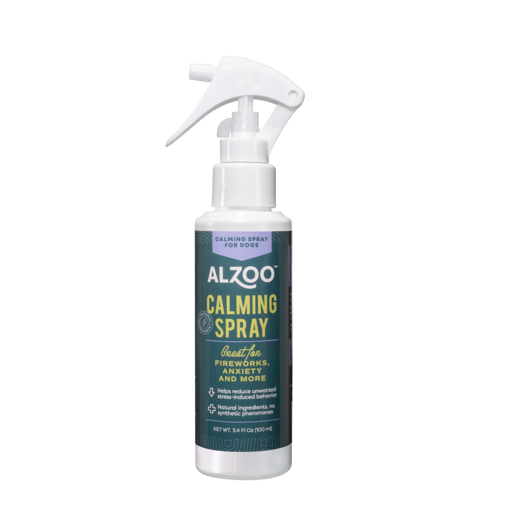 Alzoo All Natural Calming Spray for Dogs, 3.4-oz