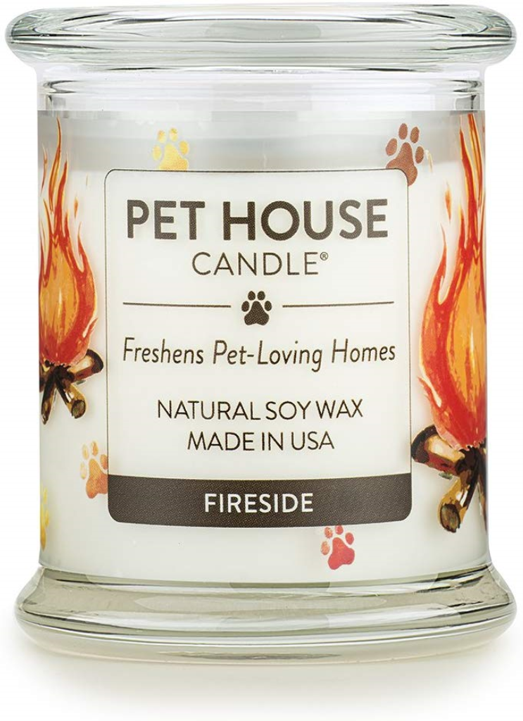 Pet House Candle Fireside Large