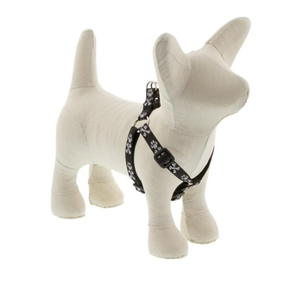 Lupine Pet Original Designs Step In Dog Harness, Bling Bonz, 1/2-in x 10-13-in