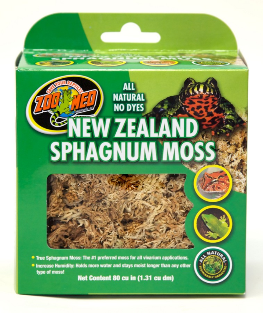 Zoo Med New Zealand Sphagnum Terrarium Moss, .33-lb