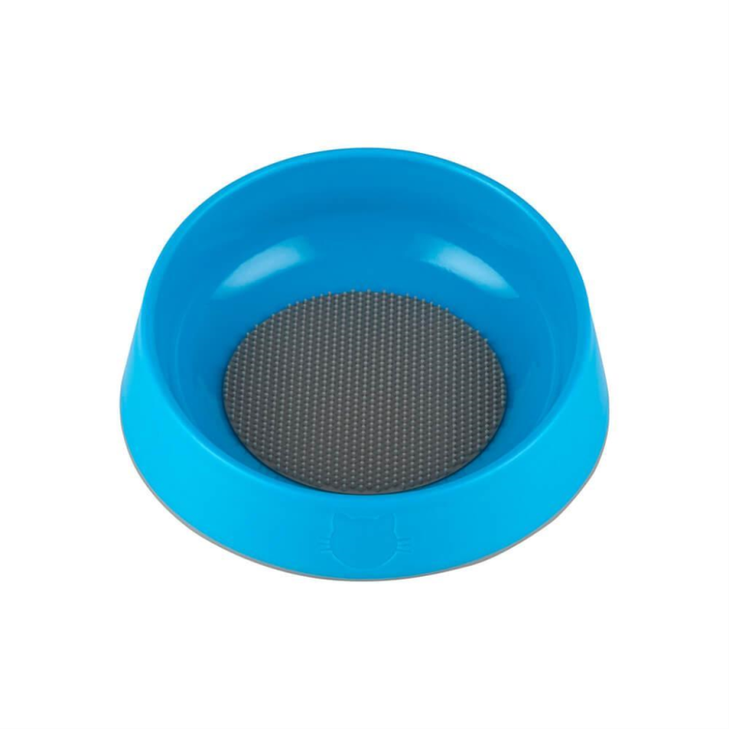 LickiMat OH Bowl for Cats, Blue, Small