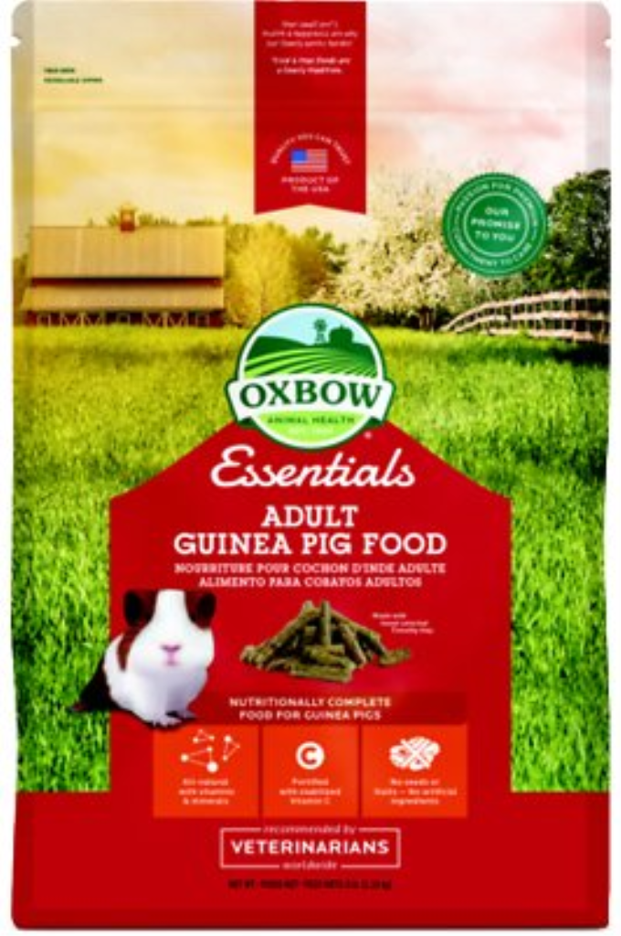 Oxbow Essentials Cavy Cuisine Adult Guinea Pig Food, 5-lb