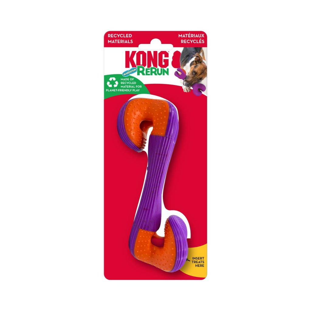 KONG Whoosh Bone Dog Toy, Assorted, Medium/Large