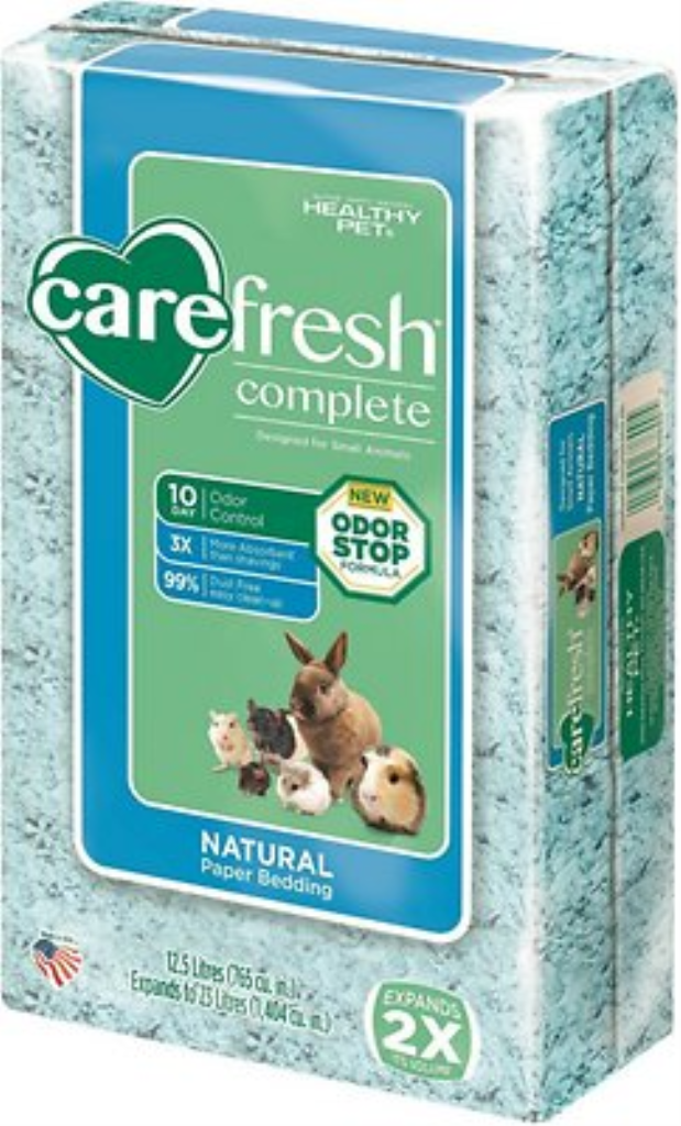 CareFresh Complete Small Animal Paper Bedding, Blue, 23-L