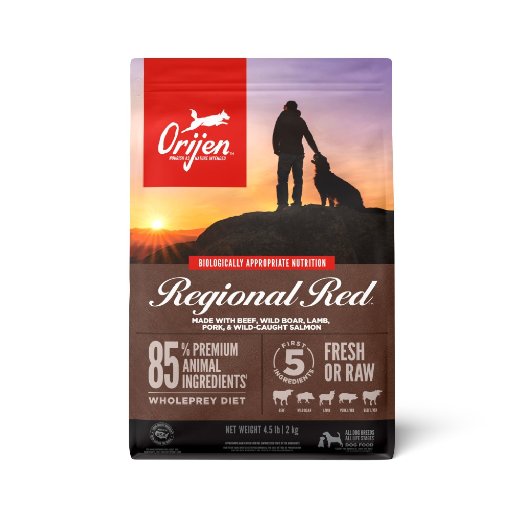 ORIJEN Regional Red Grain-Free Dry Dog Food, 4.5-lb