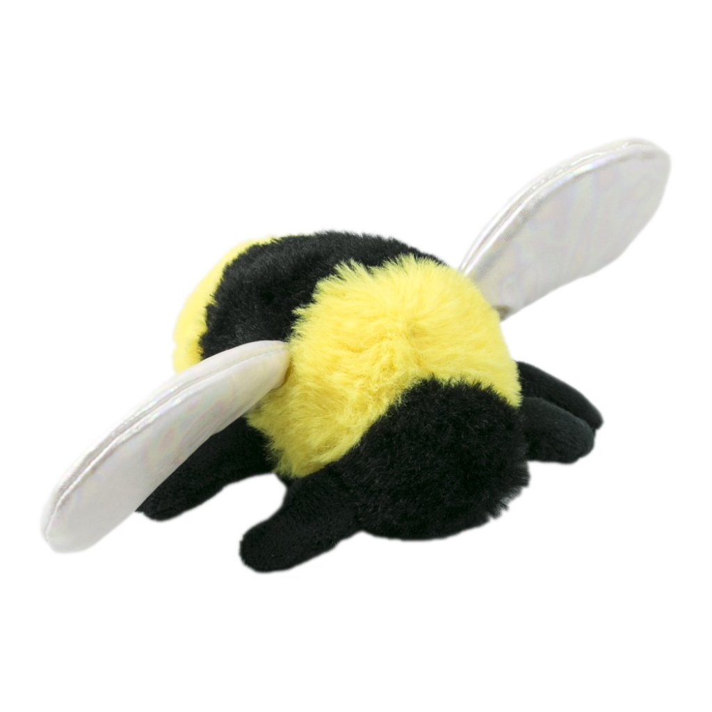 Tall Tails Bee Squeaker Plush Dog Toy, 5-in