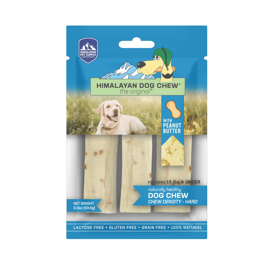 Himalayan Pet Supply Dog Chew, Peanut Butter Flavor, Small