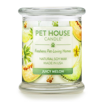 Pet House Candle Juicy Melon Large