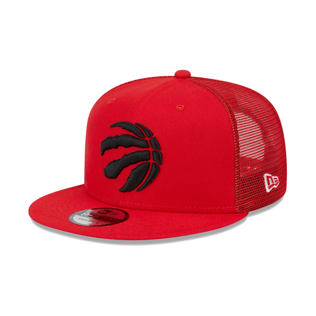 Toronto Raptors Low Profile 9Fifty Trucker - Red and Black